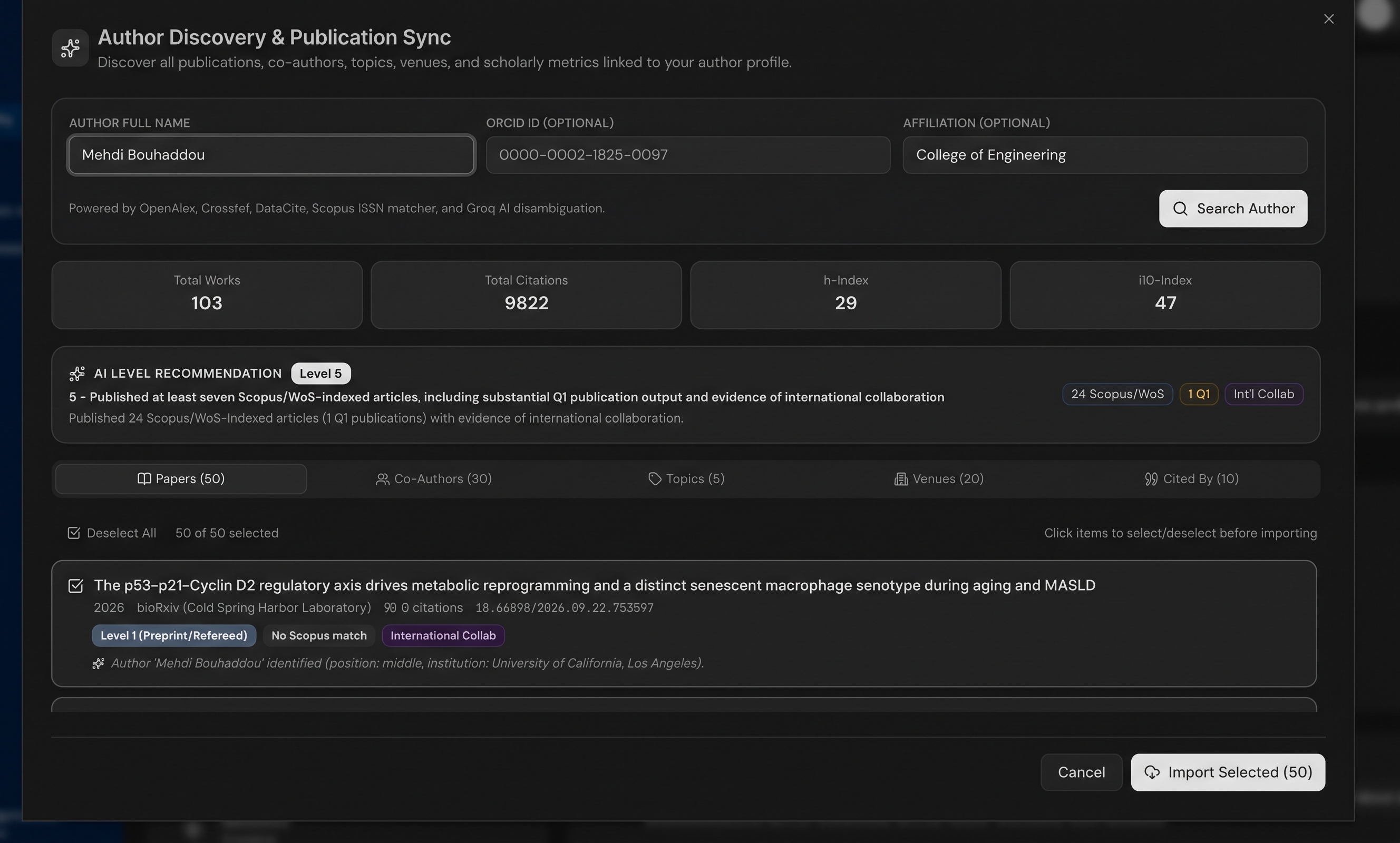 Exegesis — Academic Research Portal & RAG AI mobile