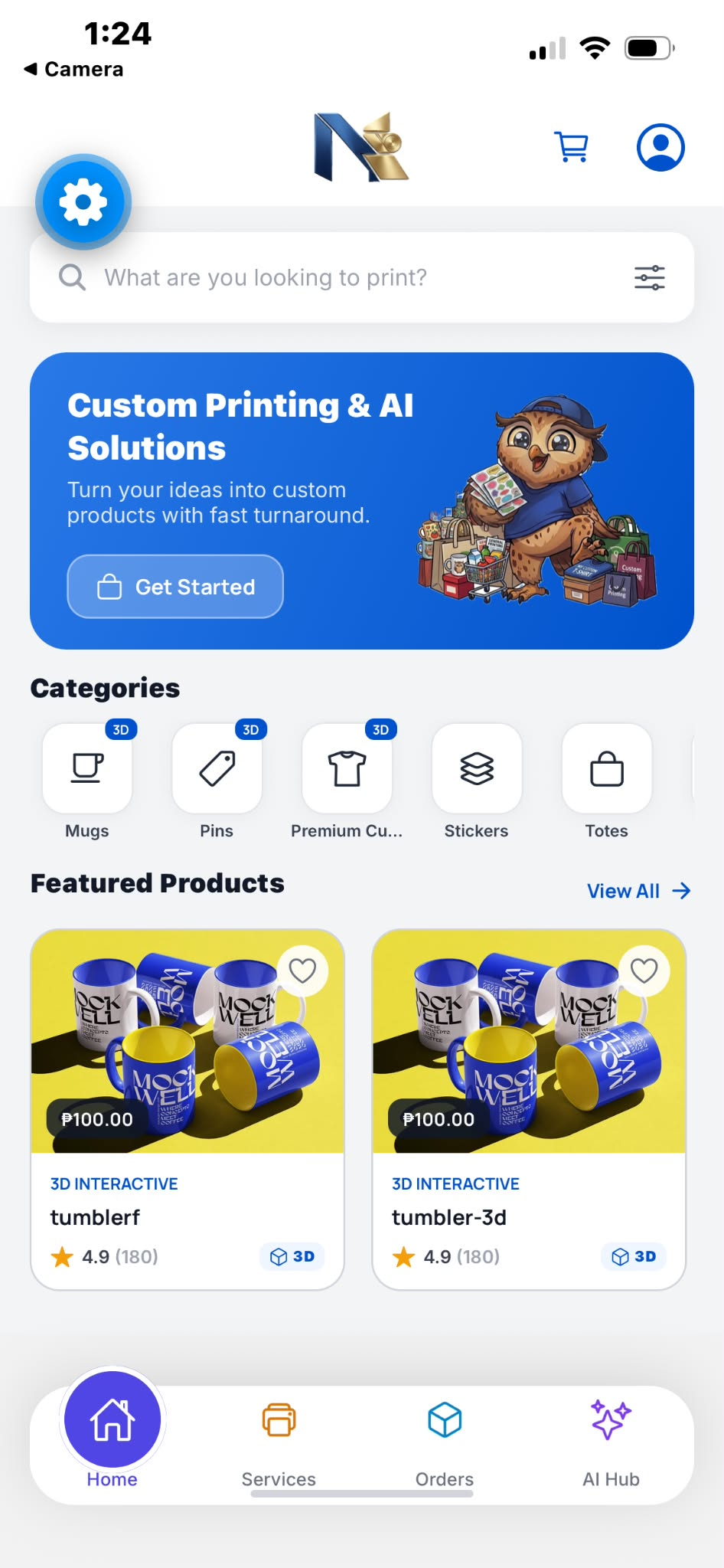 Nuyda — Voice-Powered RAG AI System mobile