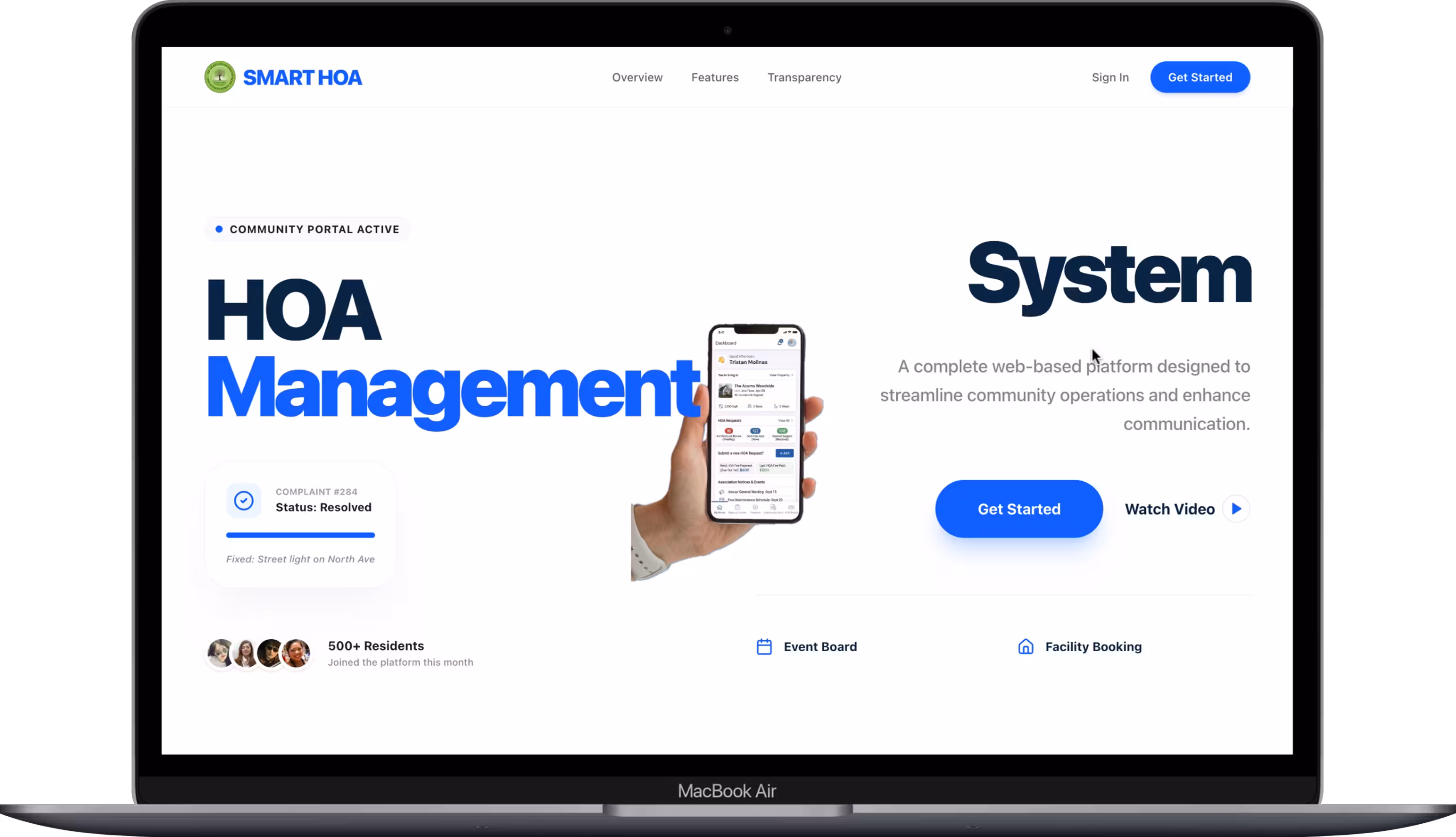 Home Owner Management System