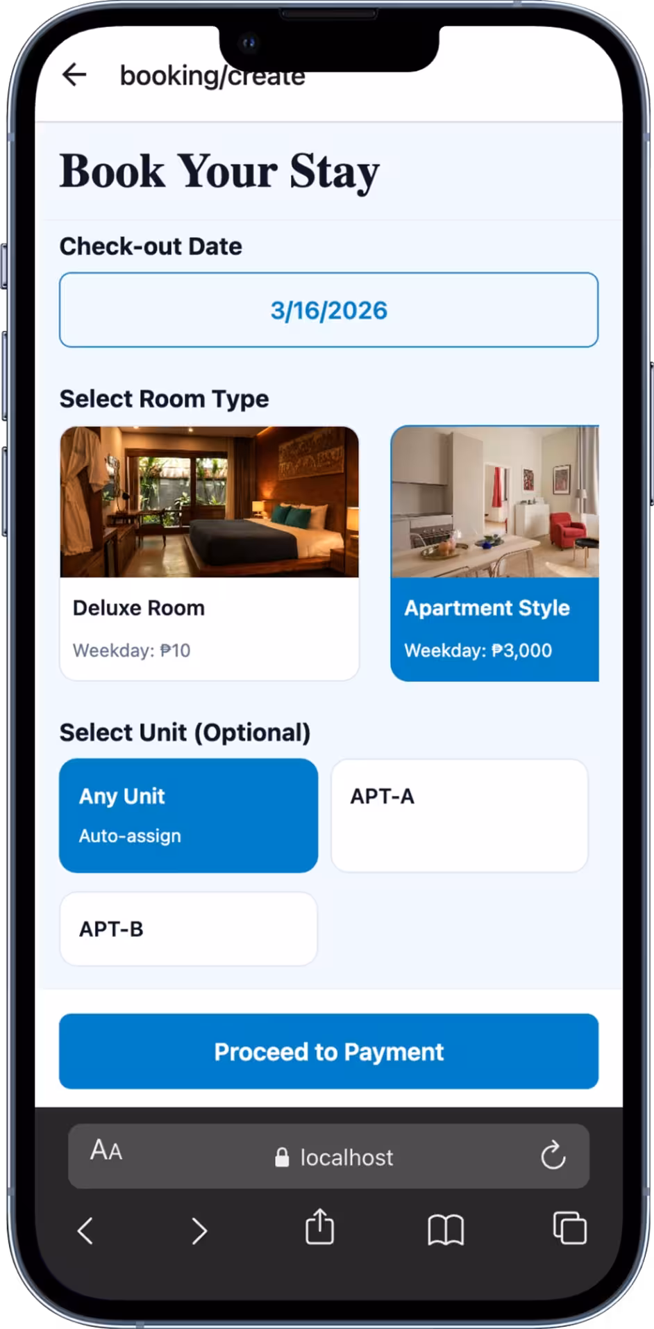 Janilyn Place Resort Management mobile